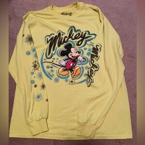 Disney Bright Yellow Graphic Tee